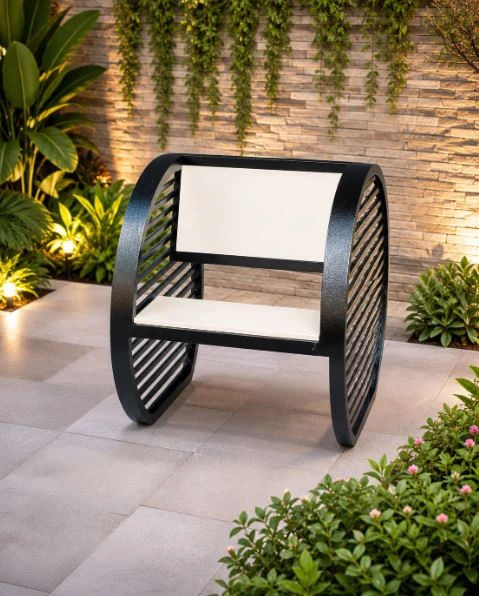 Luxury Designer Metal Chair